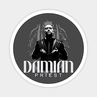 vintage damian priest Magnet